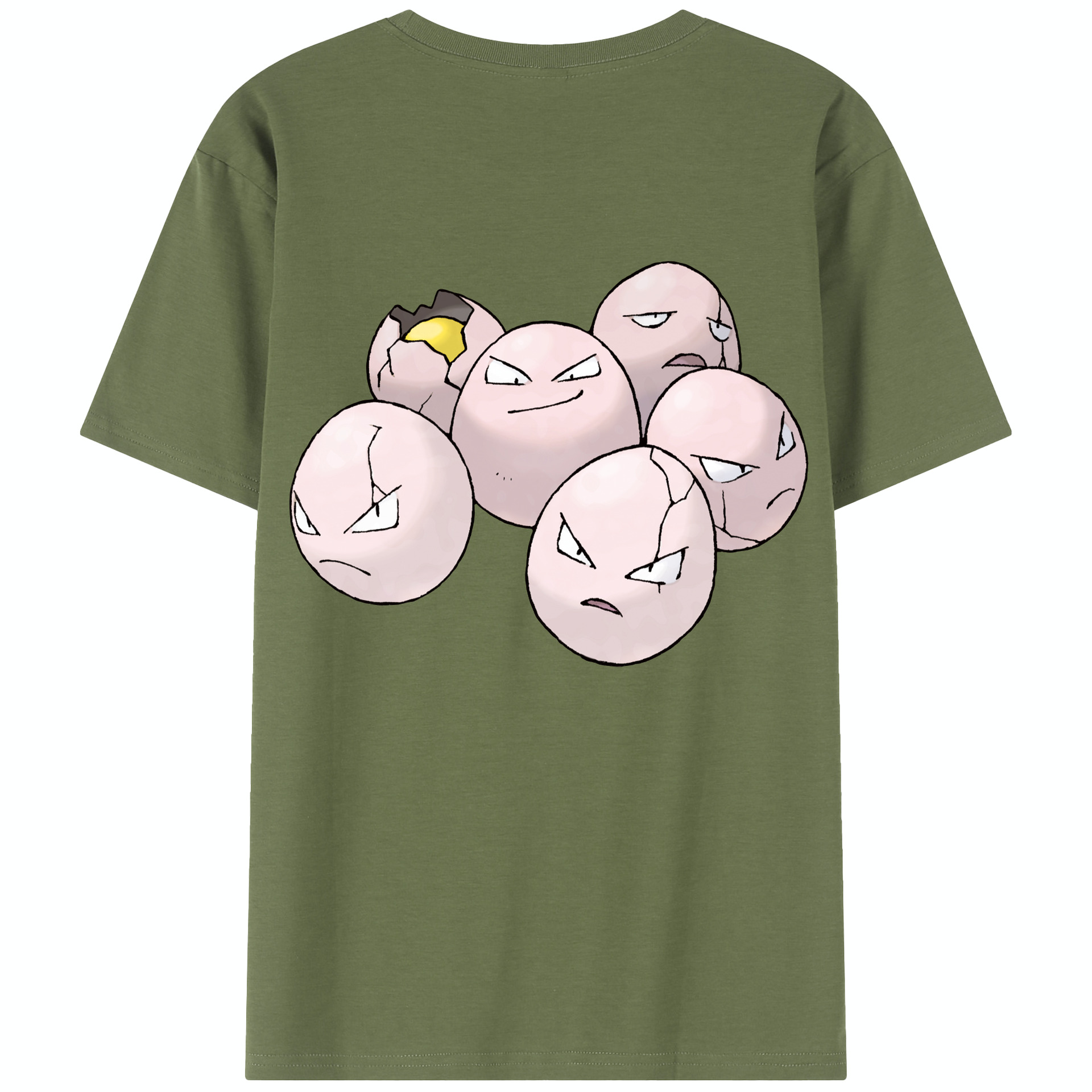 （画像用） ポケットモンスター Pokémon 綿100％半袖Tシャツ（背面プリント）